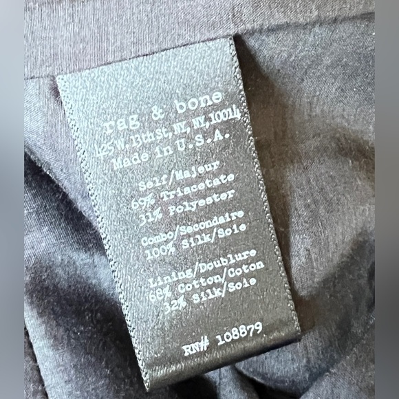 Rag & Bone Jefferson Blue Blazer Women Sz 2 - Picture 7 of 8